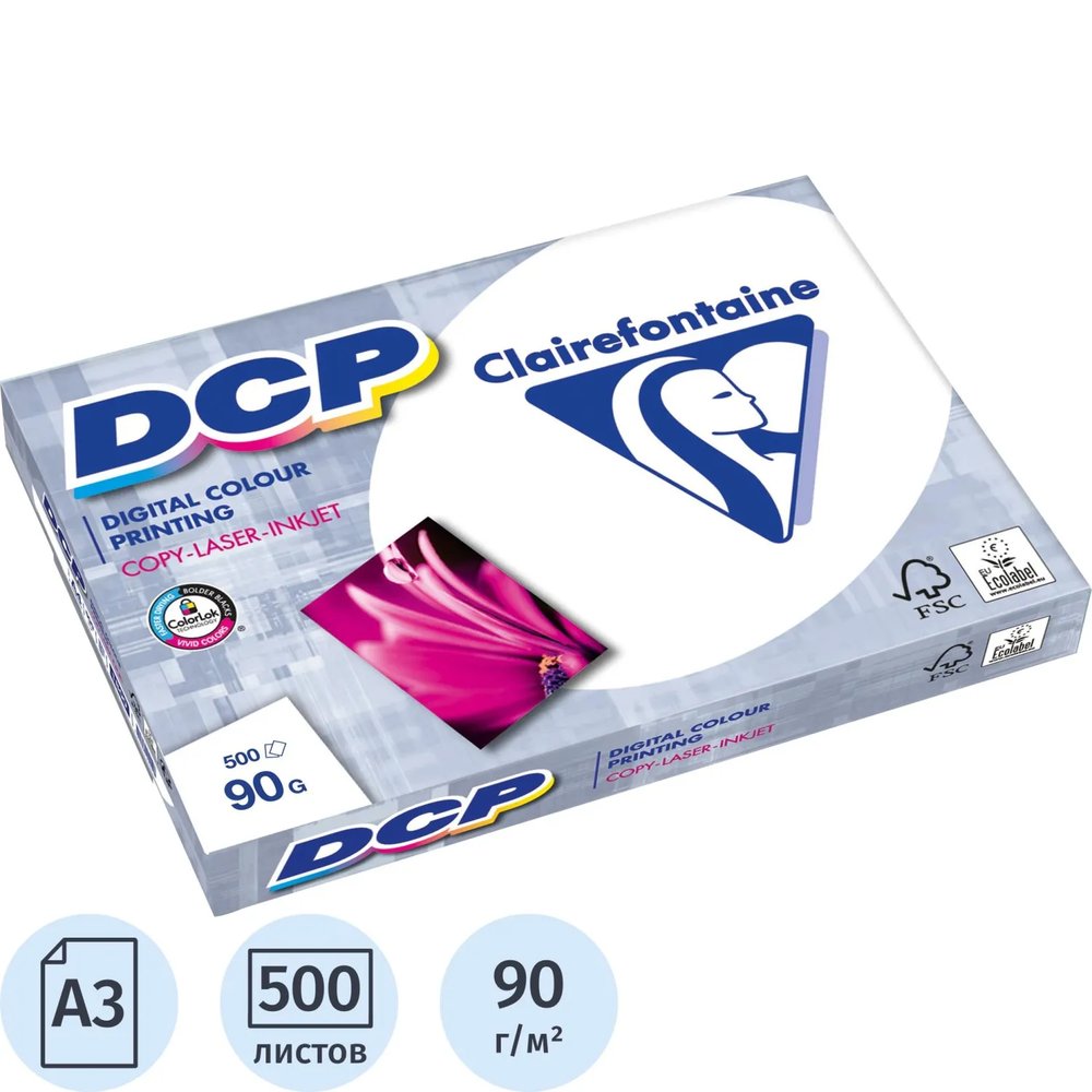 Бумага для цв.лазер.печ. DCP (А3, 90 г/кв.м, 500 л)