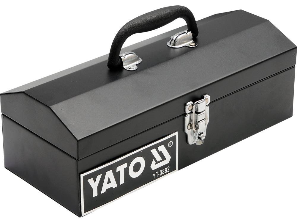 Металлический ящик для инструмента YATO 360х150х115мм YT-0882