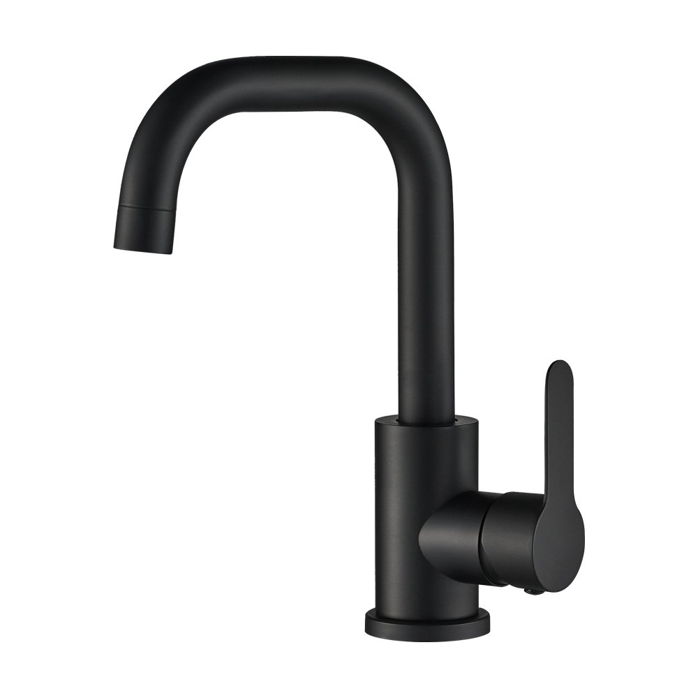 Смеситель для раковины Wesnaart eko, черный EKO05-250Black