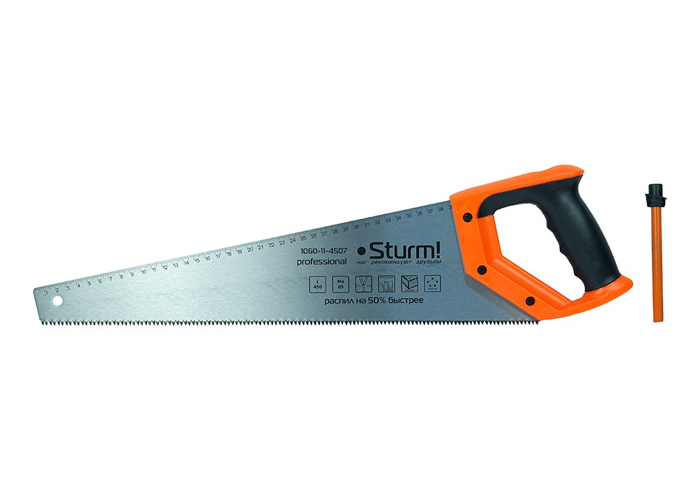 Ножовка по дереву с карандашом Sturm 1060-11-4507