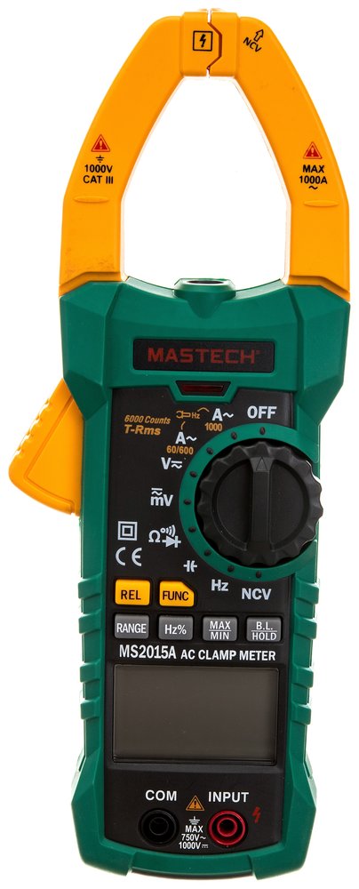 Цифровые токоизмерительные клещи Mastech MS2015A 00-00001888