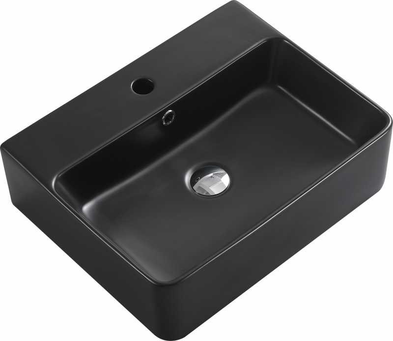 Раковина накладная ESBANO CIRCON-52 черная матовая ESRNCIRC52MB