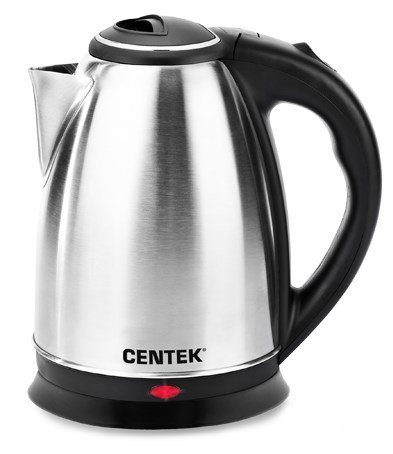 Чайник Centek матовый, металл 1,5 л, 2000Вт CT-0035