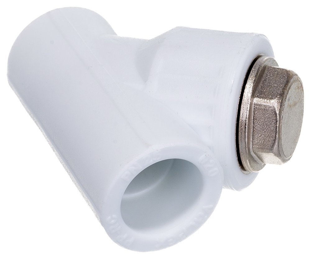 Сетчатый фильтр VALFEX PP-R белый, 20х45° 10141020 036-0616