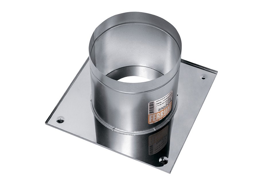 Потолочно проходной узел FERRUM max t 200C, 430/0,5 мм, ф120 f3304
