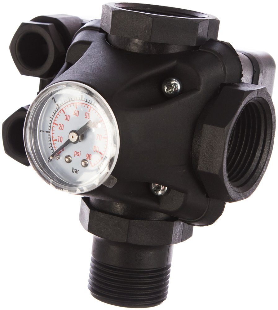 Реле давления с манометром РМ/5-3W Unipump 54654