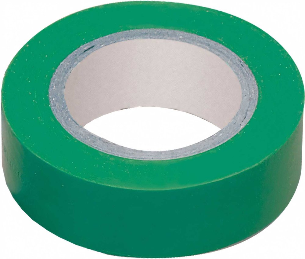Изолента ПВХ 19мм, 20м, зеленая IEK ИЭК UIZ-20-10-K06