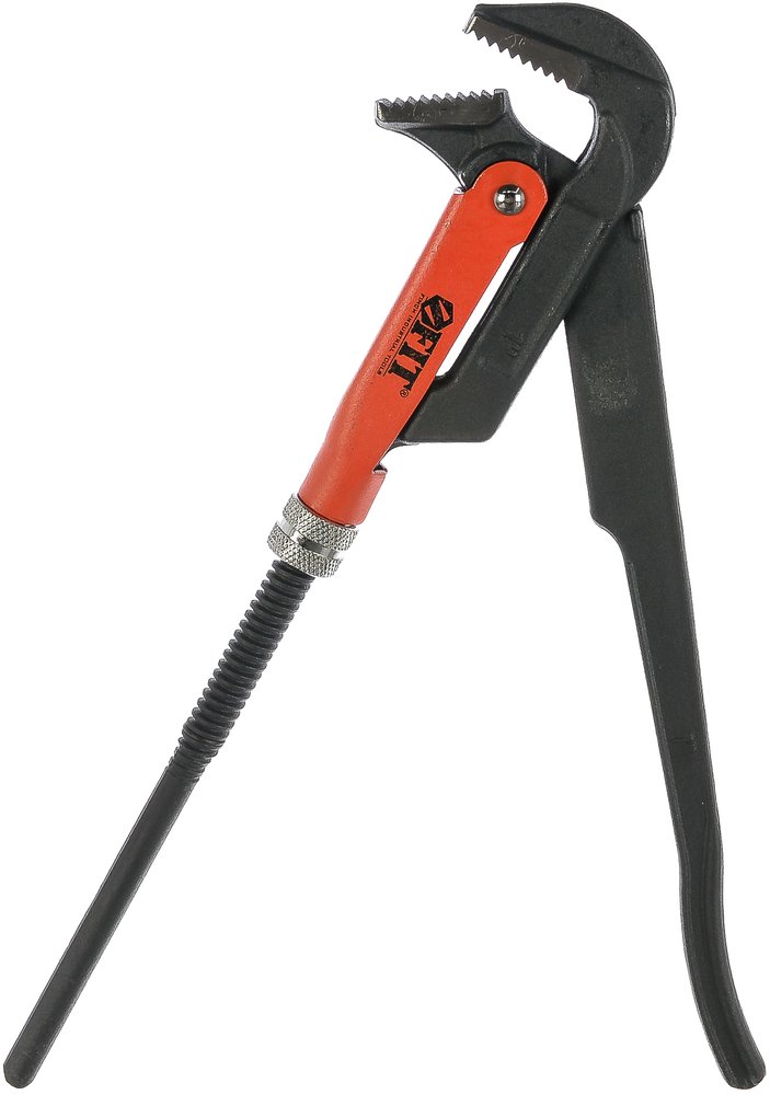 Трубный газовый ключ FIT 90гр, тип L , инстр.сталь, 1', 300мм 70371