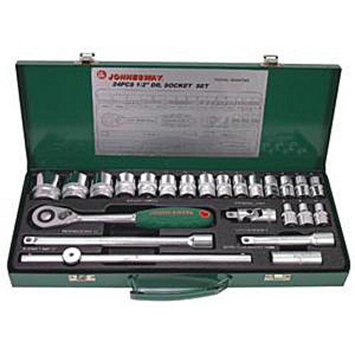 Набор торцевых головок Jonnesway S04H4724S 1/2' 8-34 мм, 24 предмета 047483