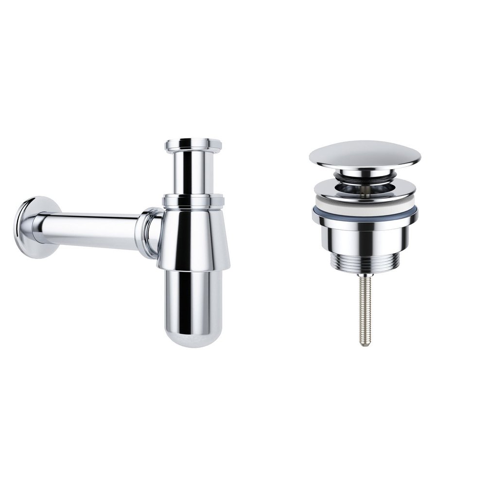 Сифон для раковины с донным клапаном Wellsee Drainage System 182103003