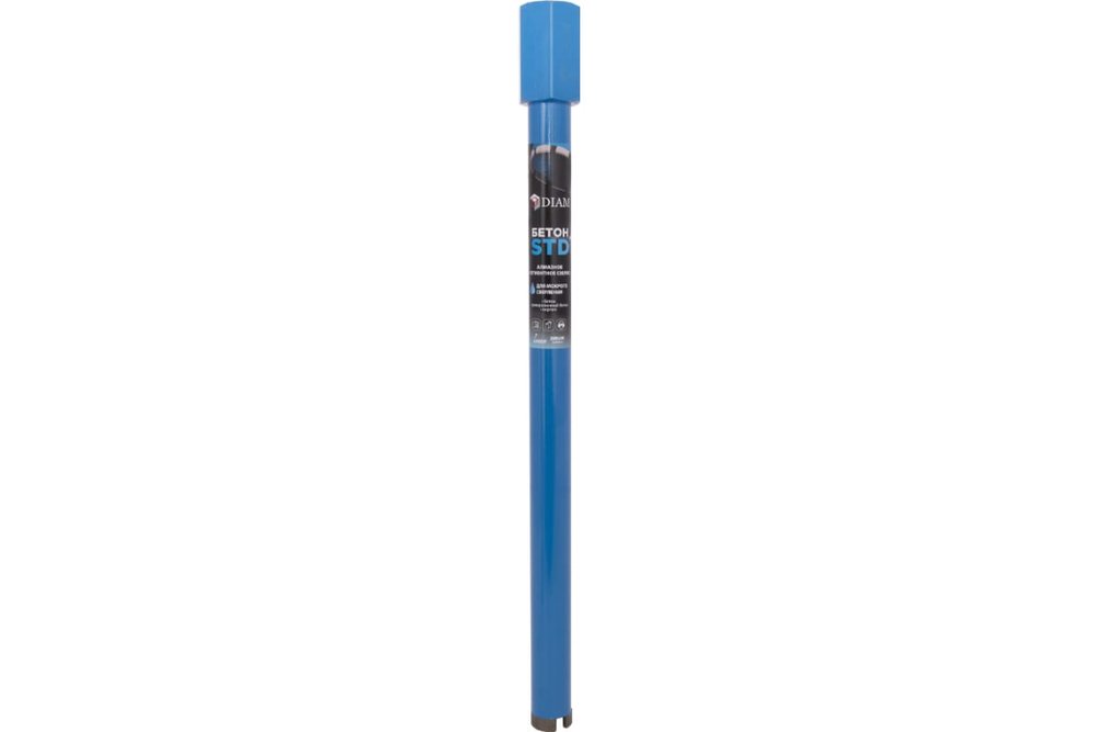 Сверло алмазное сегментное мокр. Diam 28x450х3х1,1/4UNC Бетон СТД (арм.бетон) 310104