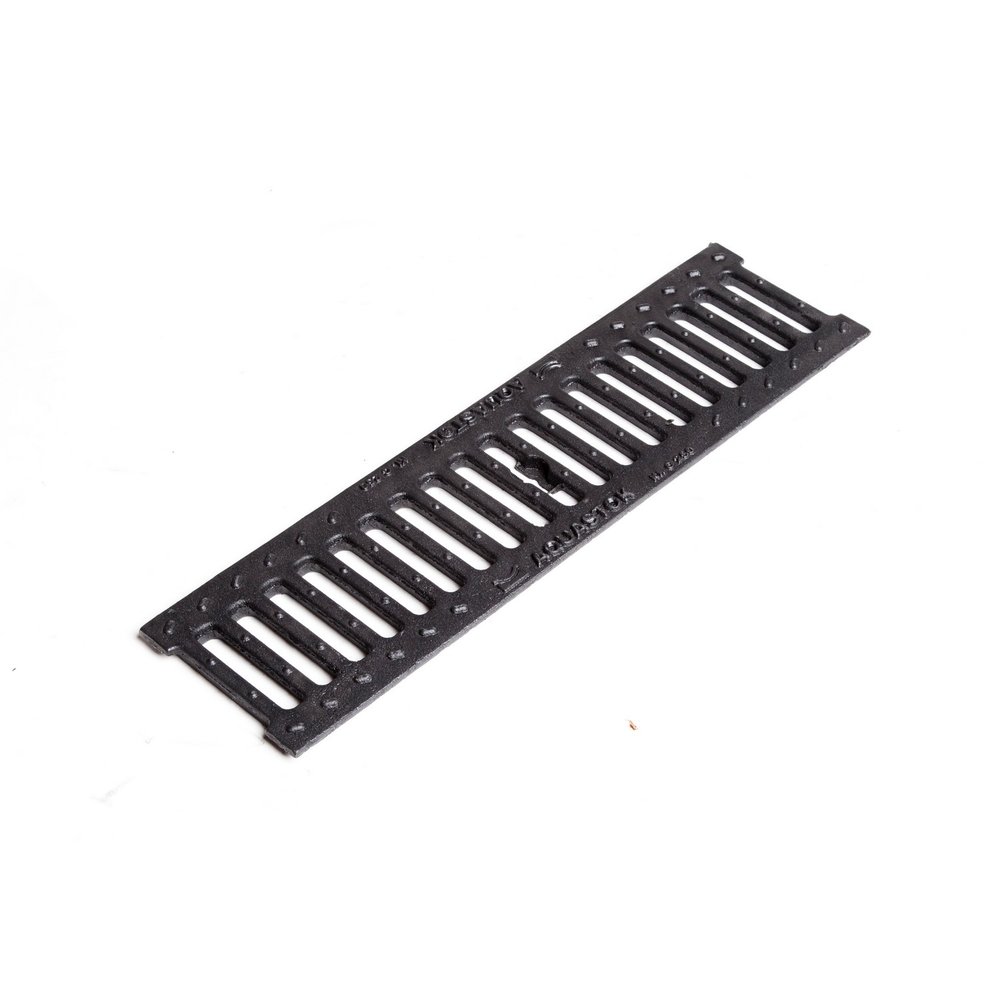 Чугунная решетка Aquastok щелевая Norma DN100 C250 500x136x15 (31013C) 549109