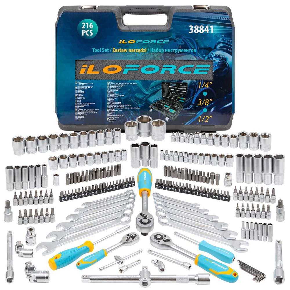 Набор инструментов iLOFORCE 216 пр IF-38841(52228)
