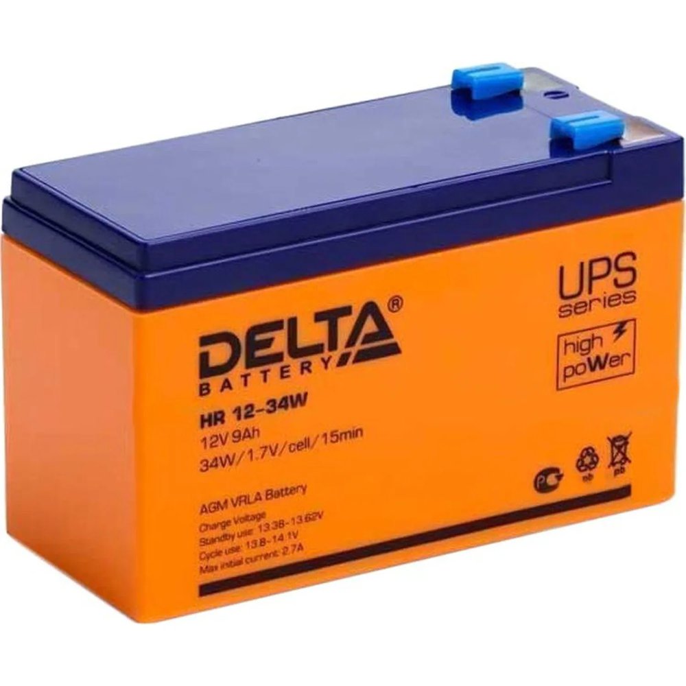 Батарея для ИБП Delta HR 12-34W (12V/9Ah)