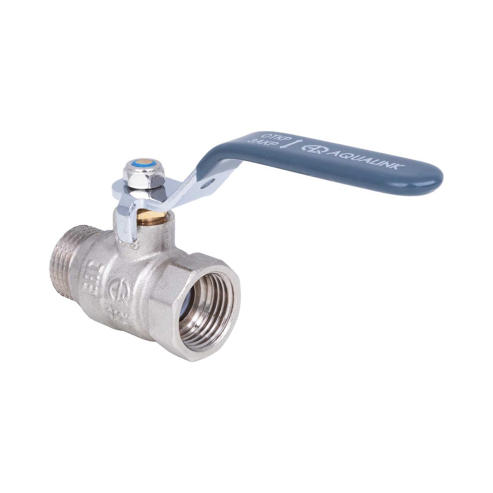 Шаровой кран AQUALINK вн-нар 1/2 ручка 01149