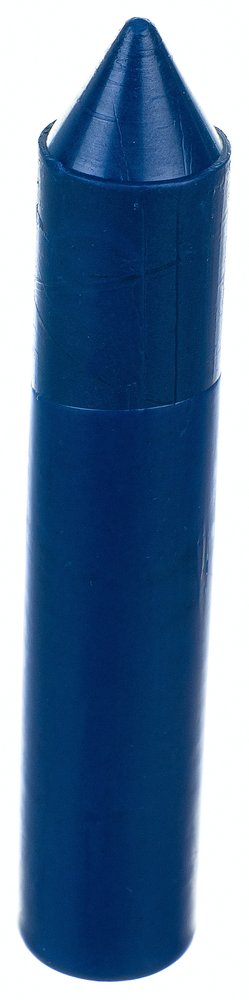 Разметочный восковой мелок-карандаш, синий, уп-10 шт 19173858