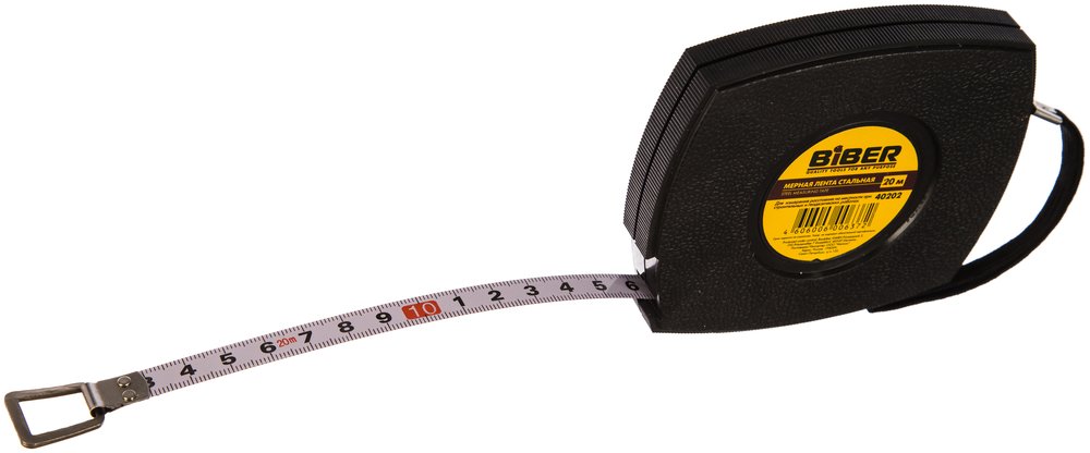 Мерная лента (стальная) 20м Biber 40202 тов-049308