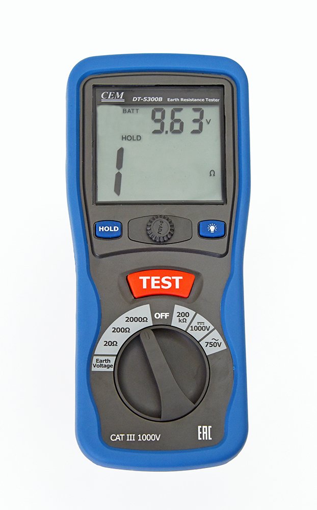 Измеритель сопротивления заземления СЕМ DT-5300B 482025