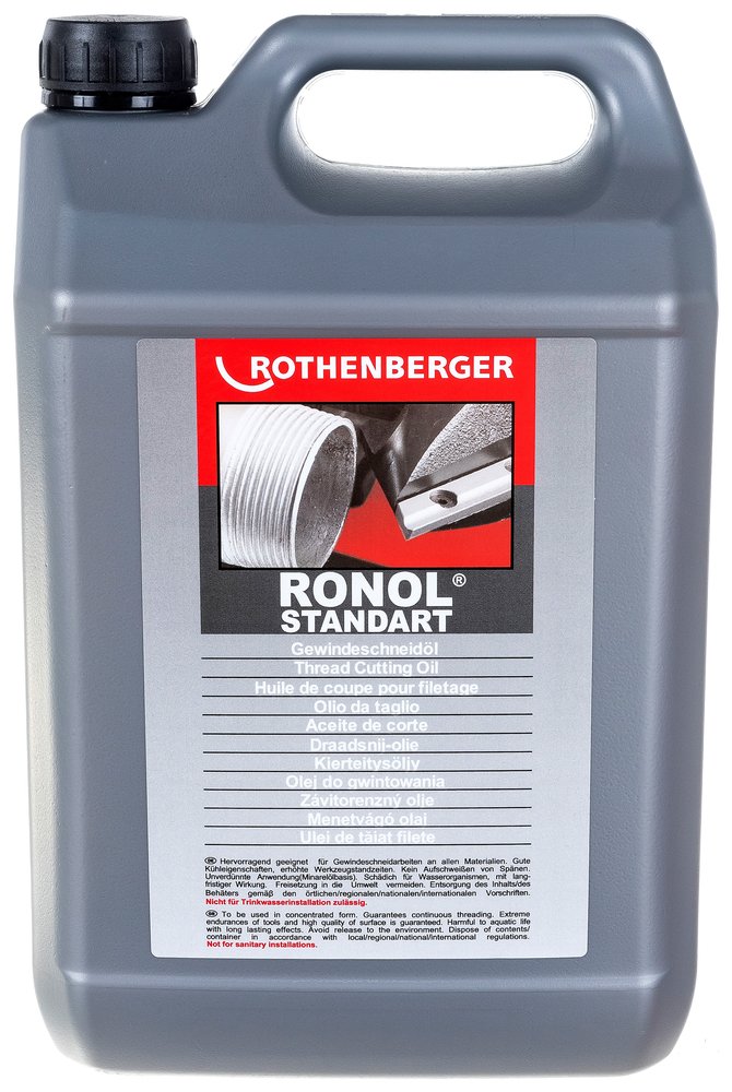 Масло минеральное для резьбы РОНОЛ 5 л Rothenberger 65011