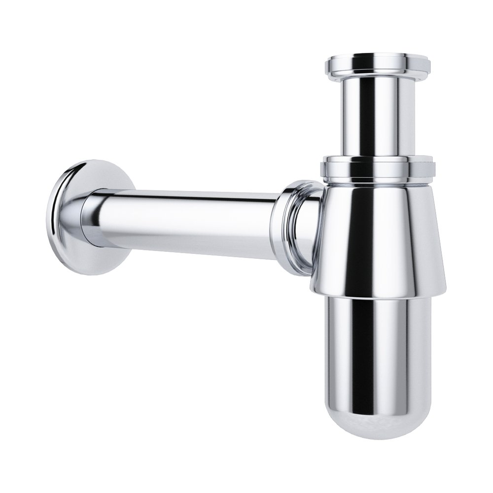 Металлический сифон для раковины Wellsee Drainage System 182103000