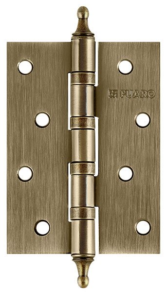 Универсальная петля Fuaro 4BB/A/BL 100x75x2,5 AB бронза БЛИСТЕР 30965
