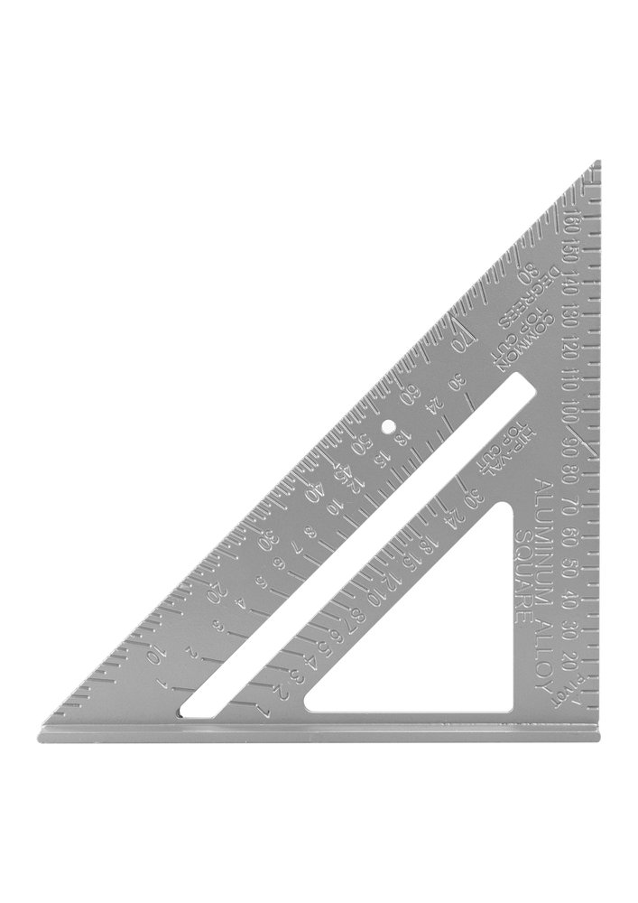 Столярный угольник плотника vertextools алюминий, 180мм 3040-180