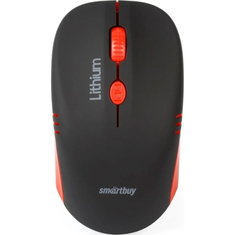 Мышь компьютерная Smartbuy ONE 344CAG черно-красная (SBM-344CAG-KR)