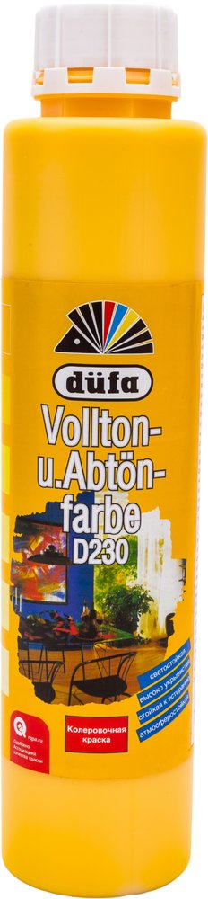 Краситель Dufa D230 0101 желтый, 750 мл Н0000000443
