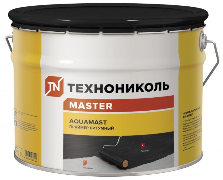 Битумный праймер Технониколь AquaMast 10 л TN889467