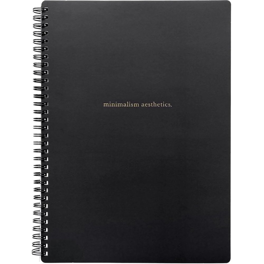 Бизнес-тетрадь А496л.клетка,спираль Be Smart,Aesthetics N3402