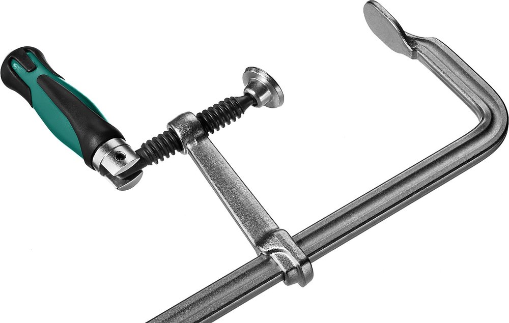 Цельнокованая струбцина KRAFTOOL Forge FF-200/100 32014-100-200
