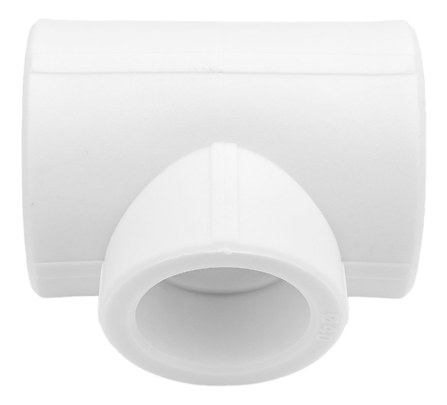 Тройник переходной VALFEX PP-R белый, 50х40х50 мм 10504050 127-0559