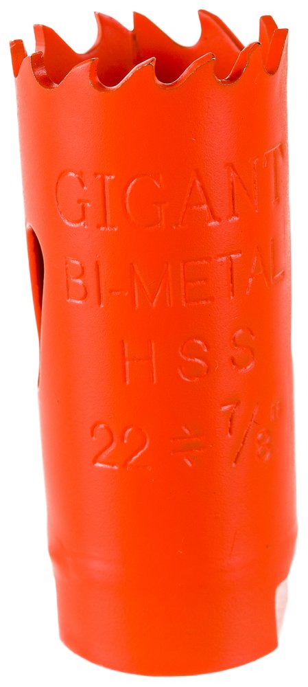 Коронка биметаллическая (22 мм, 38 мм) Gigant G-11057
