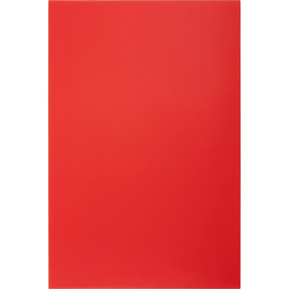 Доска разделочная 600х400х18 красная пластик (мки307/1)