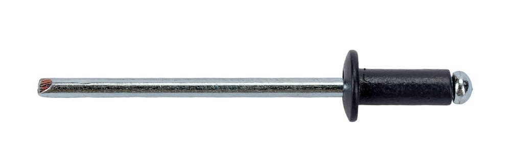 Вытяжная заклепка Daxmer 3,2х8 алюм/сталь RAL 7024, 1000 шт 00000321900