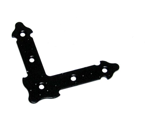 Уголок STARFIX 75x75x14 мм декоративный, черный матовый SMP-54642-1