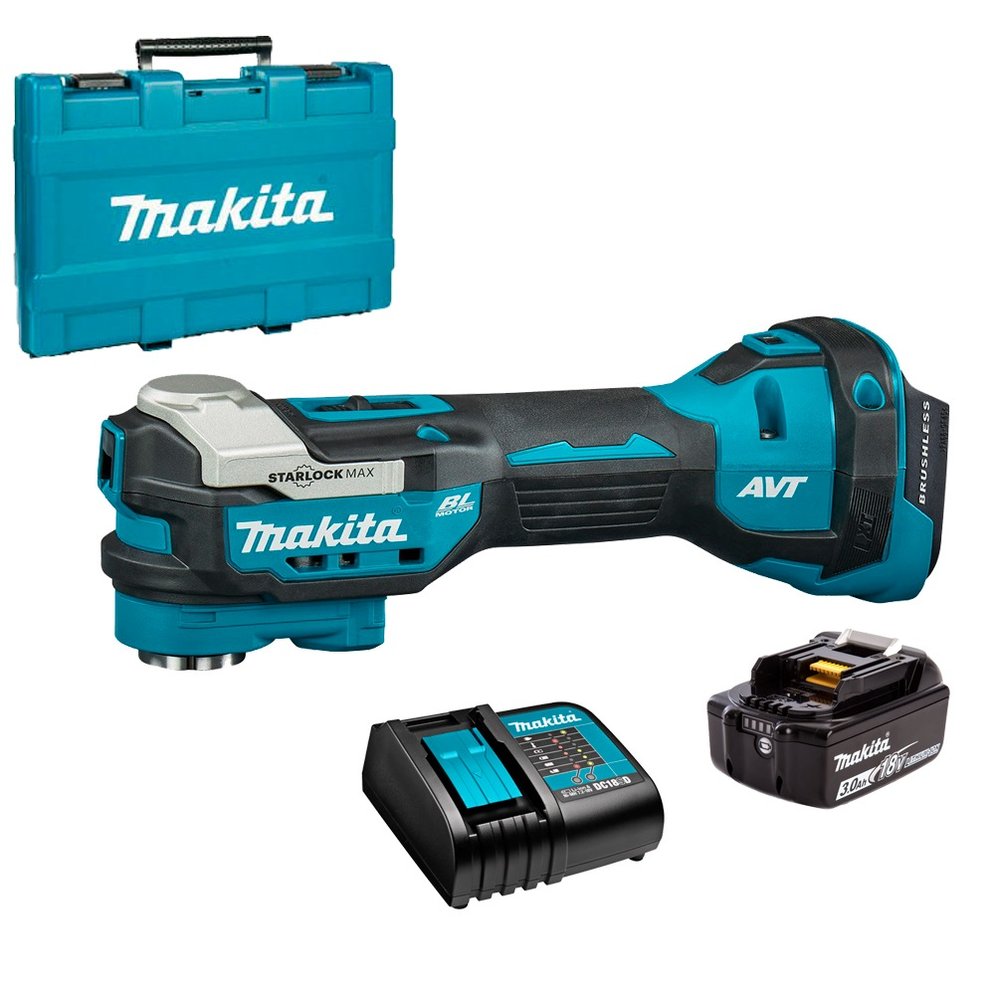 Мультифункциональный аккумуляторный инструмент Makita 18В, LXT DTM52SFK