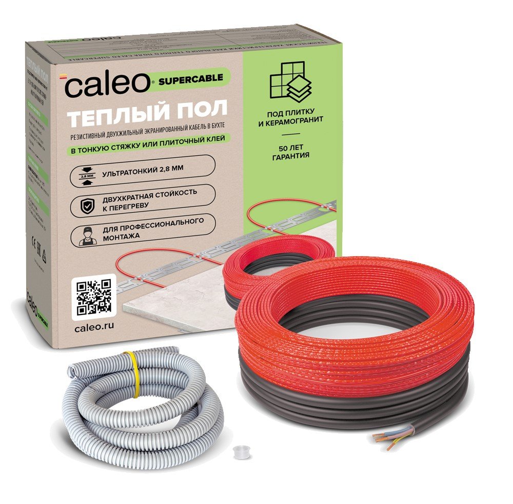 Комплект теплого пола Supercable (Суперкабель) 18-10 Caleo УП-00000282