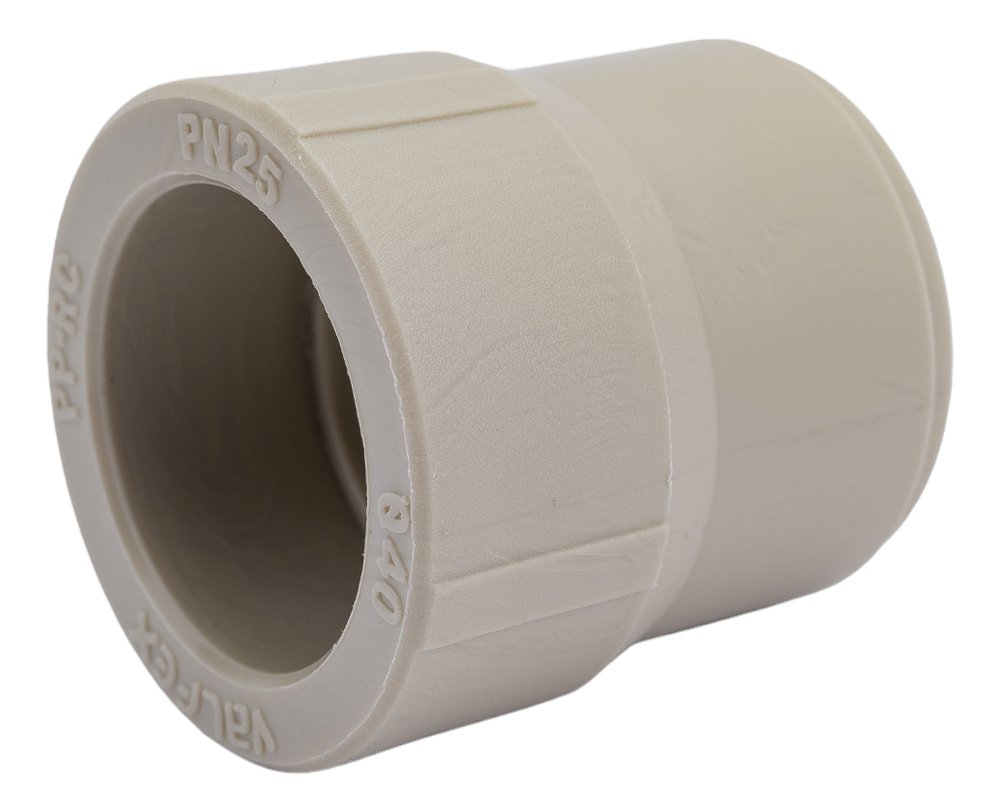 Муфта переходная VALFEX PP-R серая, 50х40 мм, вн/нр пайка 10005040Г 127-0397