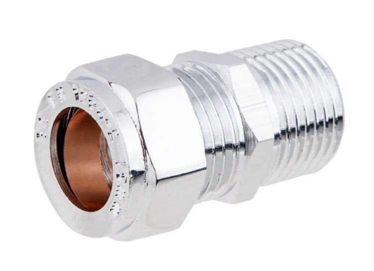 Ниппель AV Engineering 15x1/2 с наружной резьбой AVE195001