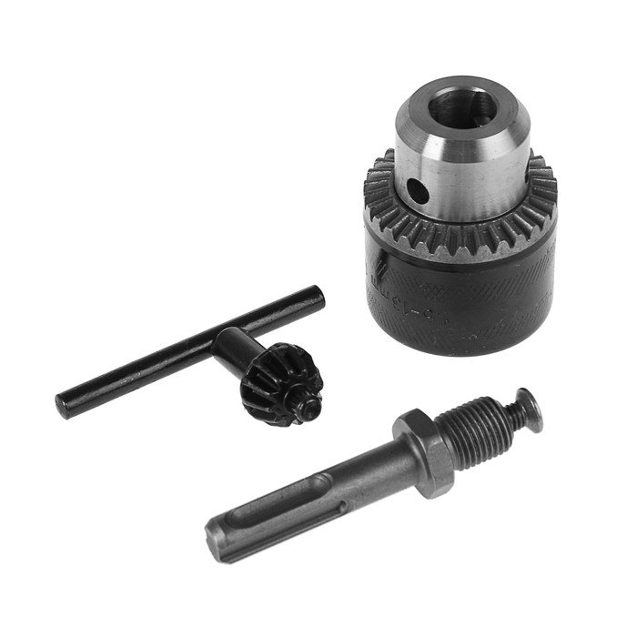 Набор для дрели (патрон 1.5 - 13 мм, 1/2'-20UNF, переходник SDS-plus) ТУНДРА 2393888