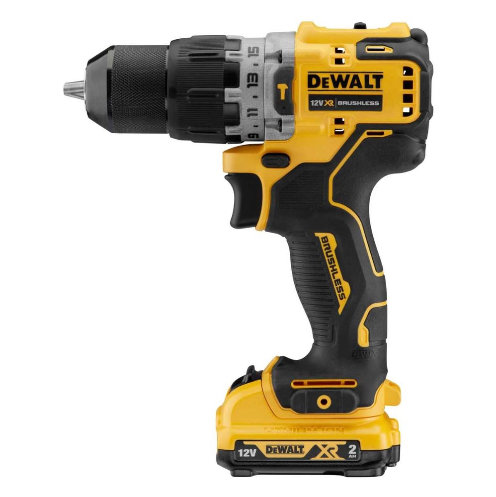 Компактная дрель-шуруповерт DEWALT 12 В XR DCD701D2-QW