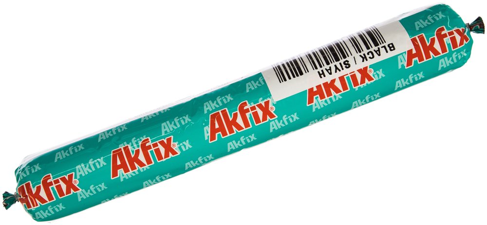 Полиуретановый быстросохнущий герметик Akfix 637FC, черный, 600 мл. AA668