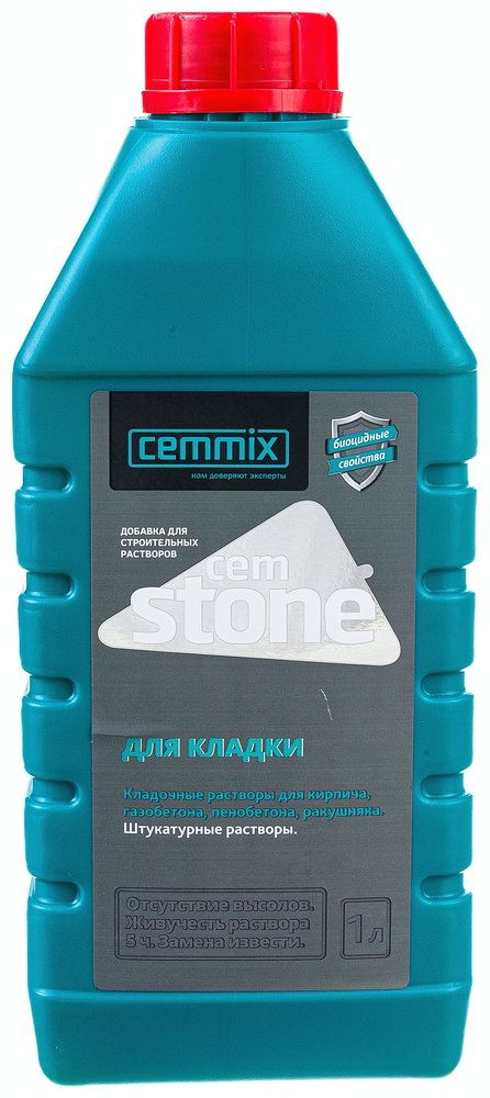 Добавка Cemmix CemStone для кладочных растворов 1 л 206783