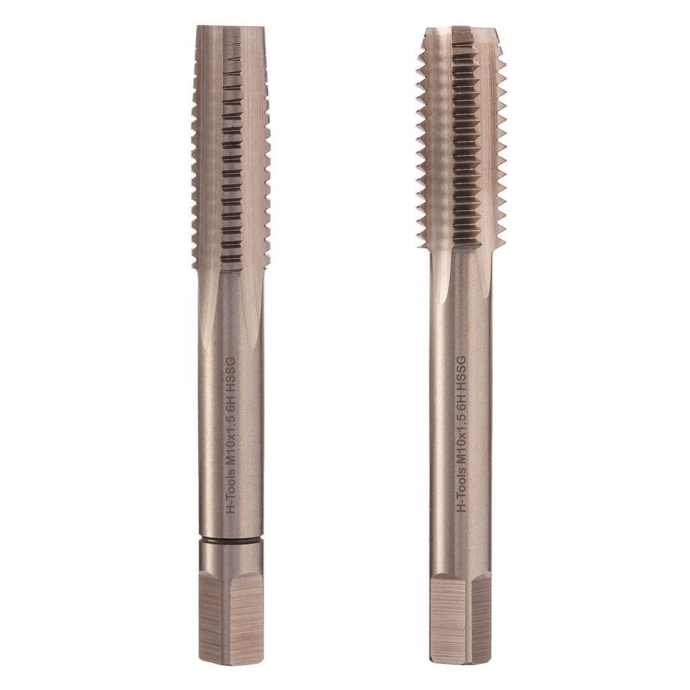 Набор метчиков из 2-х шт. H-Tools М10 шаг 1.5мм DIN352 HSS-G 230100TXHT-2