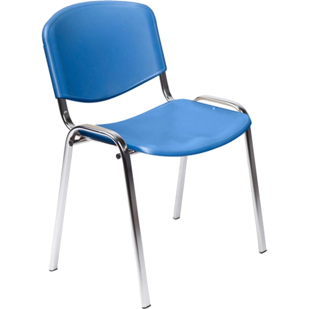 Стул БМФ Easy Chair Rio(ИЗО) хром, пластик синий