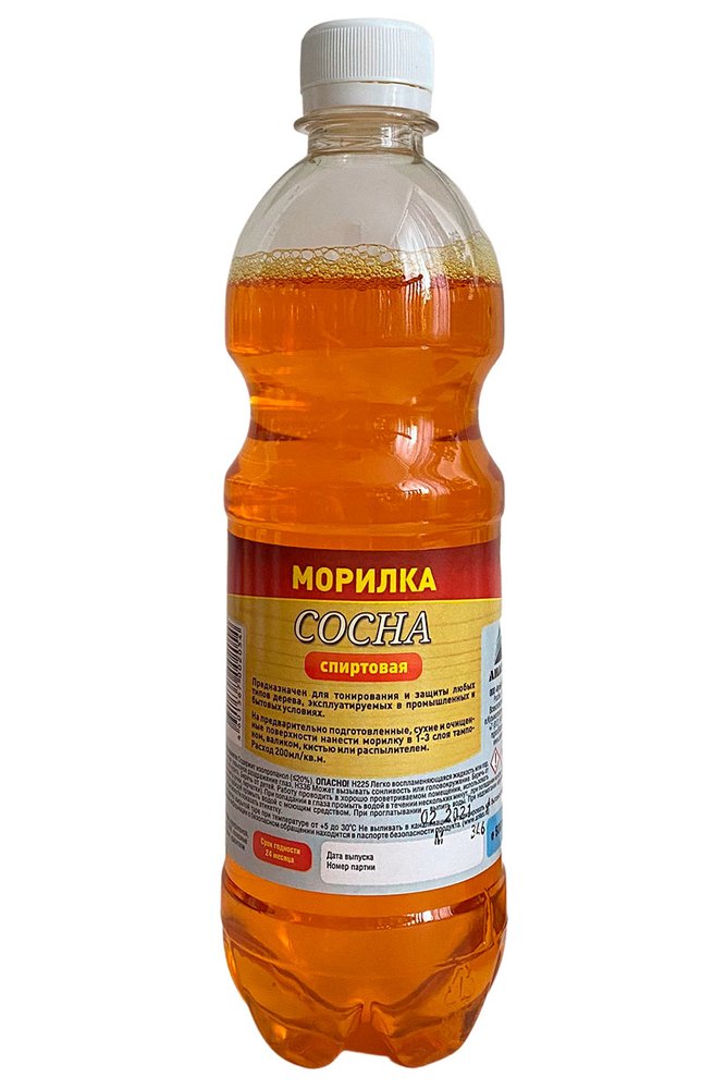 Морилка для дерева Анлес спирт. 0,5 л сосна 70205