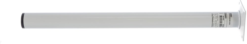 Ножка Tech-Krep D30х400 круглая, нерегулируемая, белая - накладка 151256