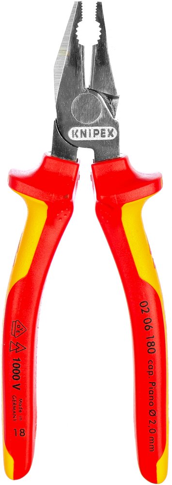 Силовые пассатижи KNIPEX KN-0206180