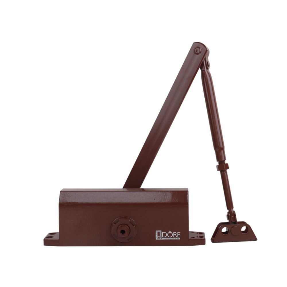 Дверной доводчик DORF l-8226 до 160 кг, коричневый, 1 шт. L8226_brown
